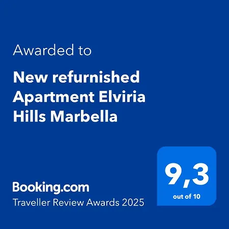 New Refurnished Elviria Hills * Marbella
